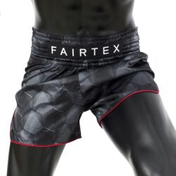 Thai šortky Fairtex BS1901 Stealth - černé