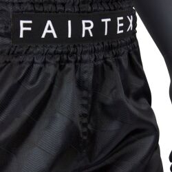 Thai šortky Fairtex BS1901 Stealth - černé