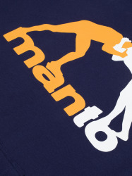 MANTO Pánska mikina LOGO 25 - tmavě modrá