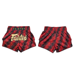 Thai šortky Fairtex BS1919 - červené