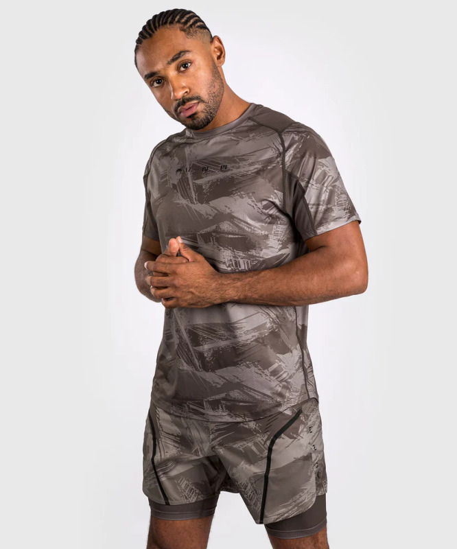 Funkční triko VENUM Electron 3.0 Dry-Tech Kr.rukávem - sand