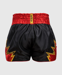 Thai trenýrky Venum Inferno - černo/zlato/červené