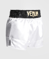 Thai trenýrky VENUM CLASSIC - bílo/zlato/černé