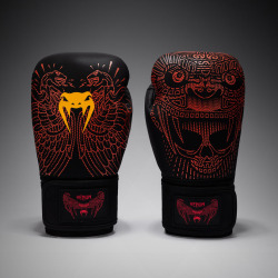 Boxerské rukavice Venum Quetzal Fury - černé