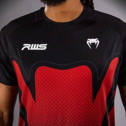 Funkční triko VENUM x RWS 2.0 Dry Tech - černo/červené