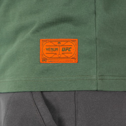 Pánské Triko VENUM Ulti-Man - khaki/oranžové
