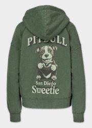 PITBULL WEST COAST Dámská mikina SWEETIE KPZ - zelená