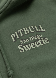 PITBULL WEST COAST Dámská mikina SWEETIE KPZ - zelená