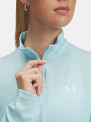 Dámská mikina UNDER ARMOUR Tech 1/2 Zip - Twist - modrá