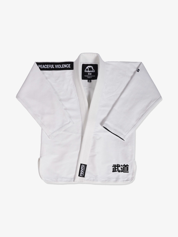 Kimono na BJJ MANTO SOCIETY  - bílé