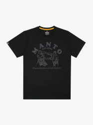 Pánské Triko Manto BOXEO - černé
