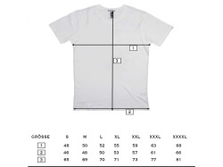 Yakuza Premium Pánské tričko YPS 4006 – Round Skull Print - černé