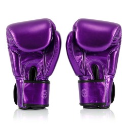 Boxerské rukavice Fairtex Metallic BGV22 fialové