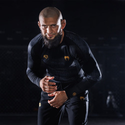 Rashguard Venum x Chimaev Wild Borz DL.rukáv - černo/šedý