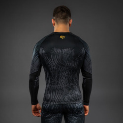 Rashguard Venum x Chimaev Wild Borz DL.rukáv - černo/šedý