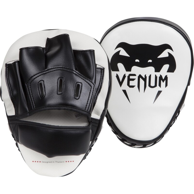 Lapy Venum "Light" Focus Mitts - bílo/černé