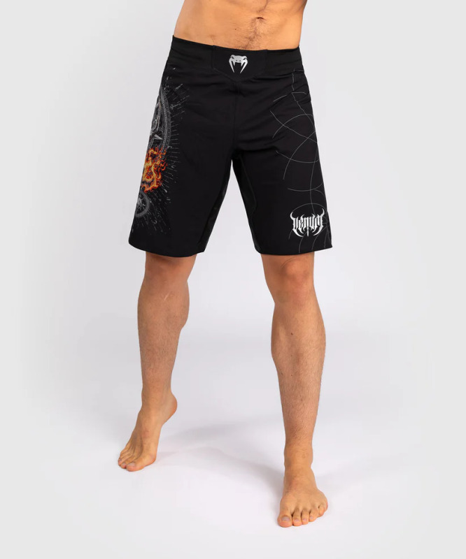 Pánské šortky Venum Gladiator 5.0 - černo/stříbrné