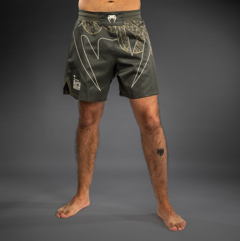 Pánské trenky VENUM Serpenti - khaki/bronzovo/ivory