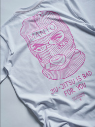Pánské Triko Manto x KTOF BALACLAVA - bílé