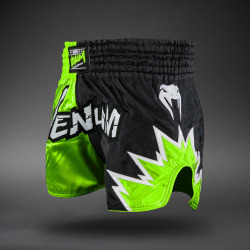 Thai trenýrky Venum Inferno 2.0 - zeleno/černé