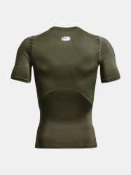 Pánské kompresní triko Under Armour HG Armour Comp SS - zelené