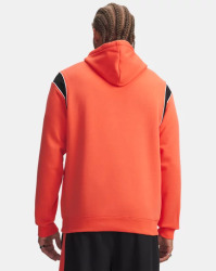 Pánská mikina UNDER ARMOUR UA Rival Fleece Nov - oranžová