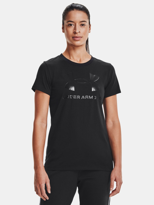 Dámské triko Under Armour Graphic - černo/černé