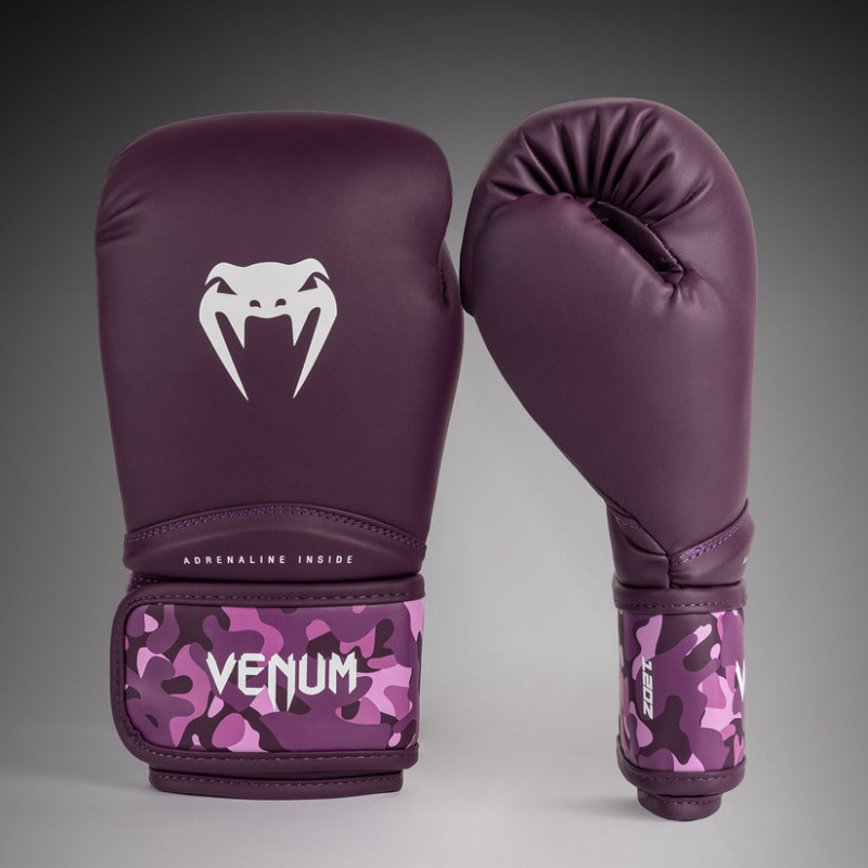 Boxerské rukavice Venum Iris - růžové