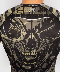 Rashguard VENUM Invader Kr. rukáv - černo/sand