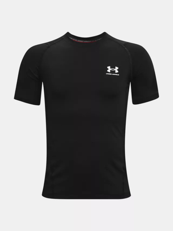 Dětské kompresní triko Under Armour SS - černé