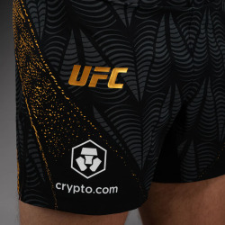 Pánské šortky UFC Fusion by Venum Authentic Fight Night - Short Fit - černo/zlaté