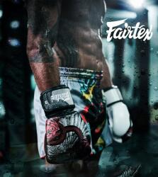 Boxerské rukavice Fairtex The Beauty of Survival BGV24 černé + obal zdarma