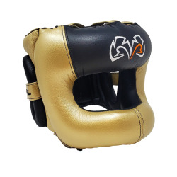 Přilba RIVAL RHGFS3 Face-Saver HEADGEAR 2.0 - zlatá