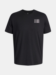 Pánské triko Under Armour UA TRIPLE STACK LC LOGO SS - černé