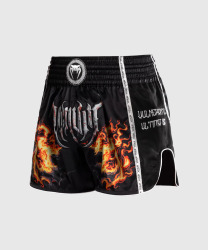 Thai trenýrky Venum Gladiator 5.0 - černo/oranžové