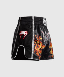 Thai trenýrky Venum Gladiator 5.0 - černo/oranžové