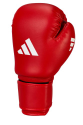Boxerské rukavice Adidas IBA Cactus kůže - červené