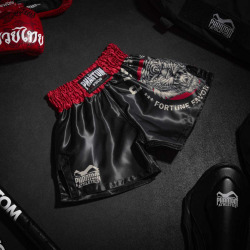 Muay Thai trenýrky PHANTOM tiger unit - černé