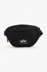 Alpha Industries Ledvinka Rubber Print Waistbag - černá