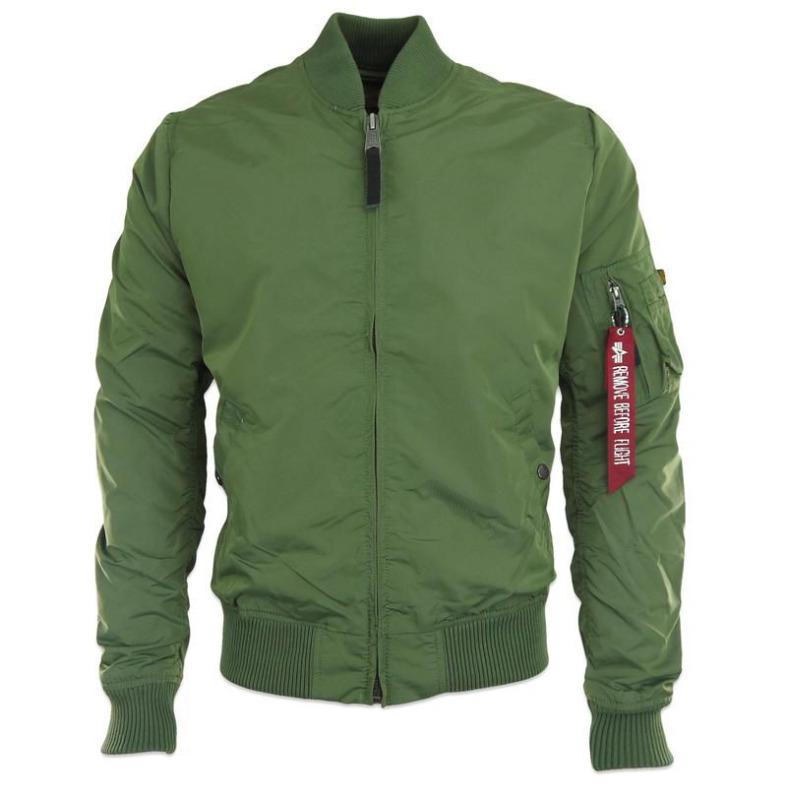 Alpha Industries BombER bunda MA-1 TT - zelená