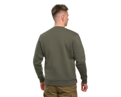Alpha Industries Pánská mikina Basic - tmavě zelená