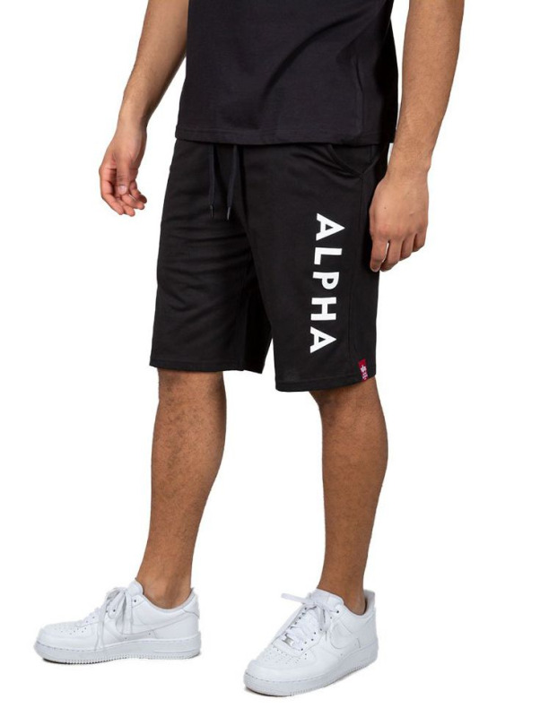 Alpha Industries Šortky  Alpha Jersey  - černé