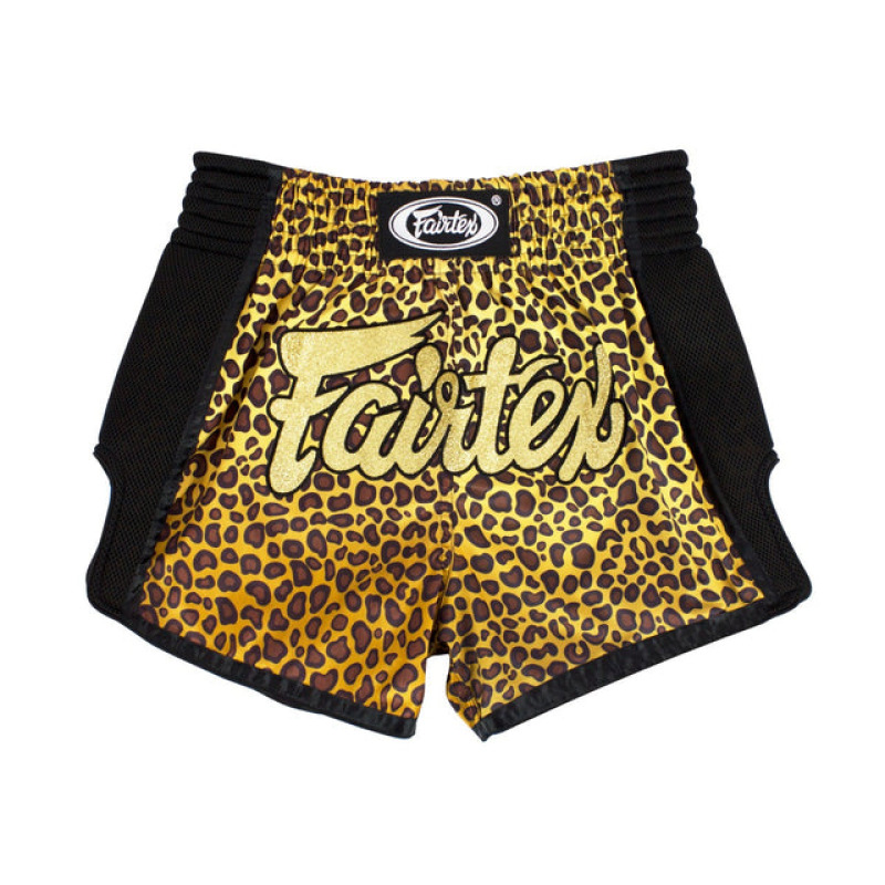 Thai šortky Fairtex BS1709 Leopard