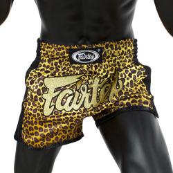 Thai šortky Fairtex BS1709 Leopard