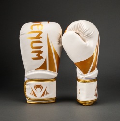 Boxerské rukavice VENUM CHALLENGER 2.5. - bílo/zlaté