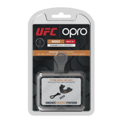 Dětský Chránič zubů Opro Bronze UFC junior - červeno/bronzový