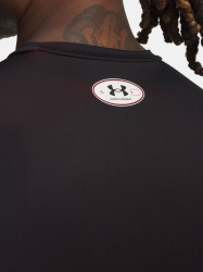 Pánské Funkční triko Under Armour UA Heatgear Sub Crew LS - černo/červené