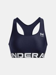 Dámská sportovní podprsenka Under Armour Mid Branded Sports Bra - modrá