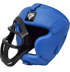 RDX Přilba T1 with Removable Face Cage - modrá