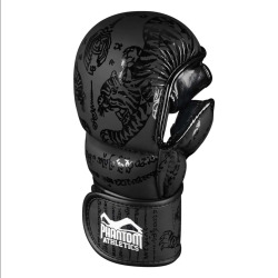 PHANTOM Sparring rukavice muay thai - černé
